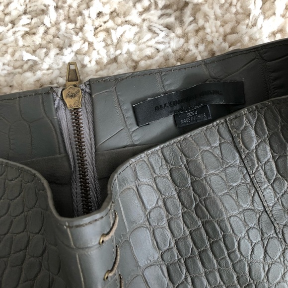 Alexander wang crocodile skirt - Picture 3 of 7